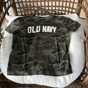 Old Navy camo shirt